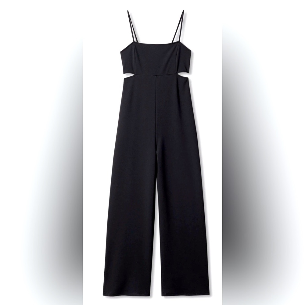 Mango Black Jumpsuit